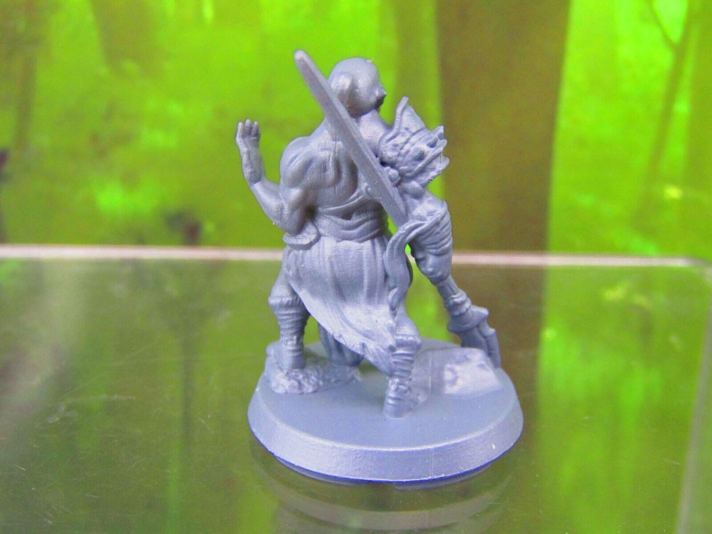 Orc Spearman Fighter Mini Miniatures 3D Printed Resin Model Figure 28/32mm Scale