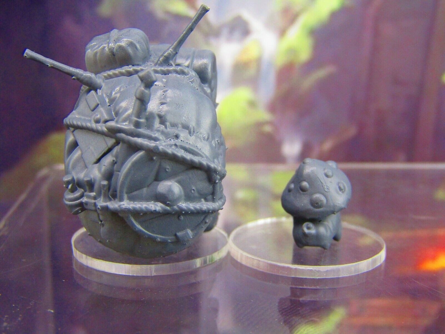 Shroomie Travelling Merchant & Pup Pair Mushroom Men Myconid Fungus Folk