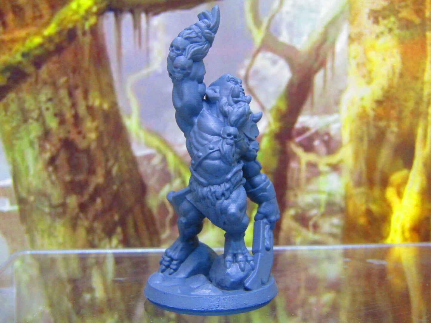 Orc Warlord Berserker Barbarian Mini Miniature Figure 3D Printed Model 28/32mm