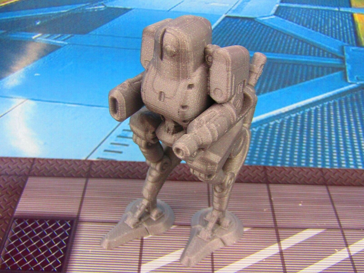 Mecha Walker Scenery Scatter Terrain 3D Printed Model 28/32mm Scale Sci Fi