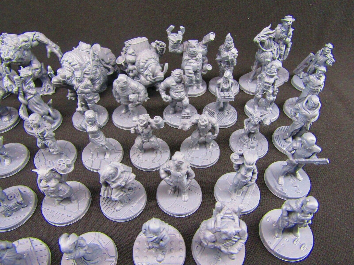 Sci Fi Mini Set 7 - 62pc Novus Landing Set Mini Miniatures Player Characters NPC