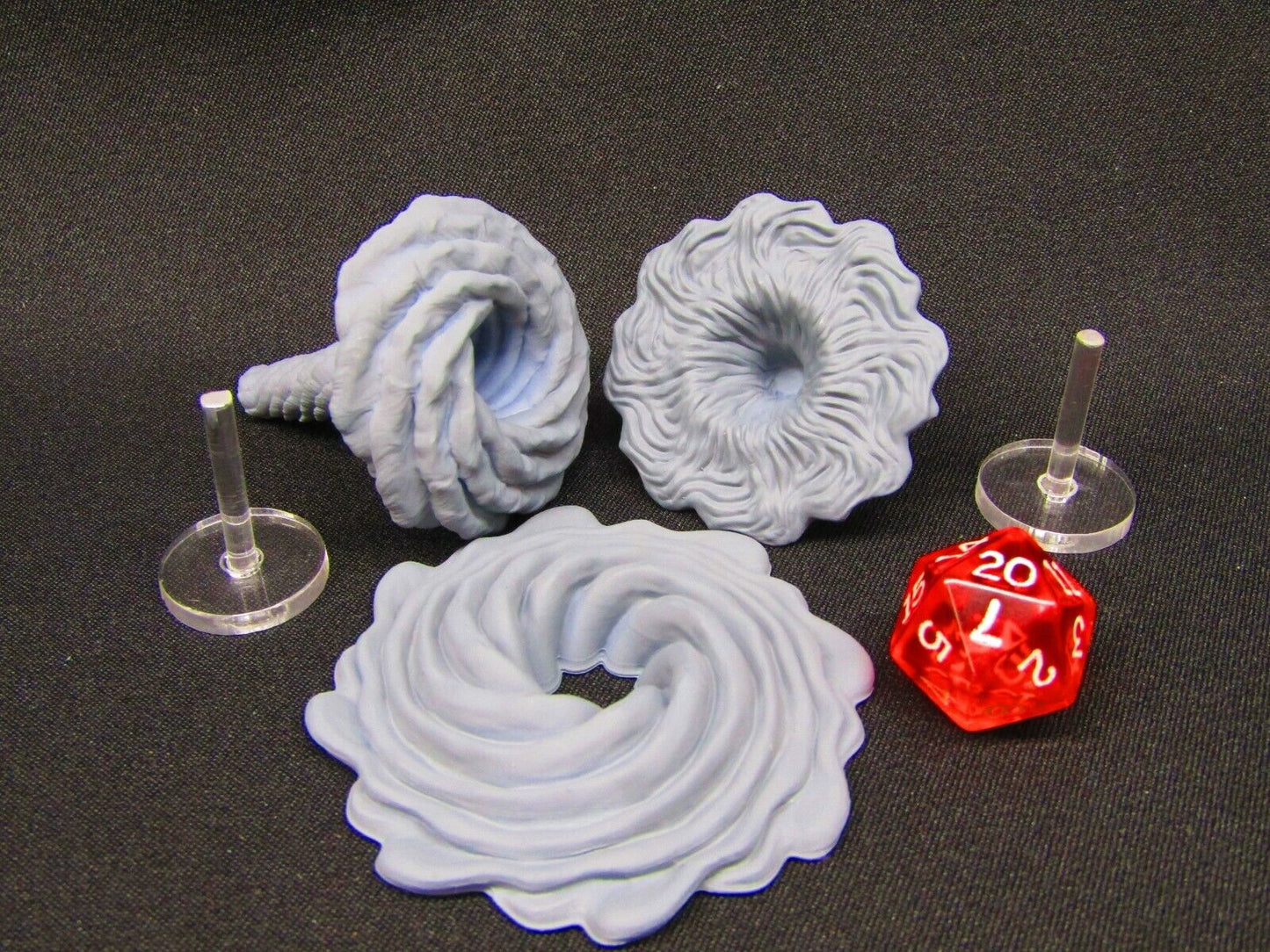 Wormhole Blackhole Portals Lot 3 Piece Space Set Starfinder Fleet Scale Starship