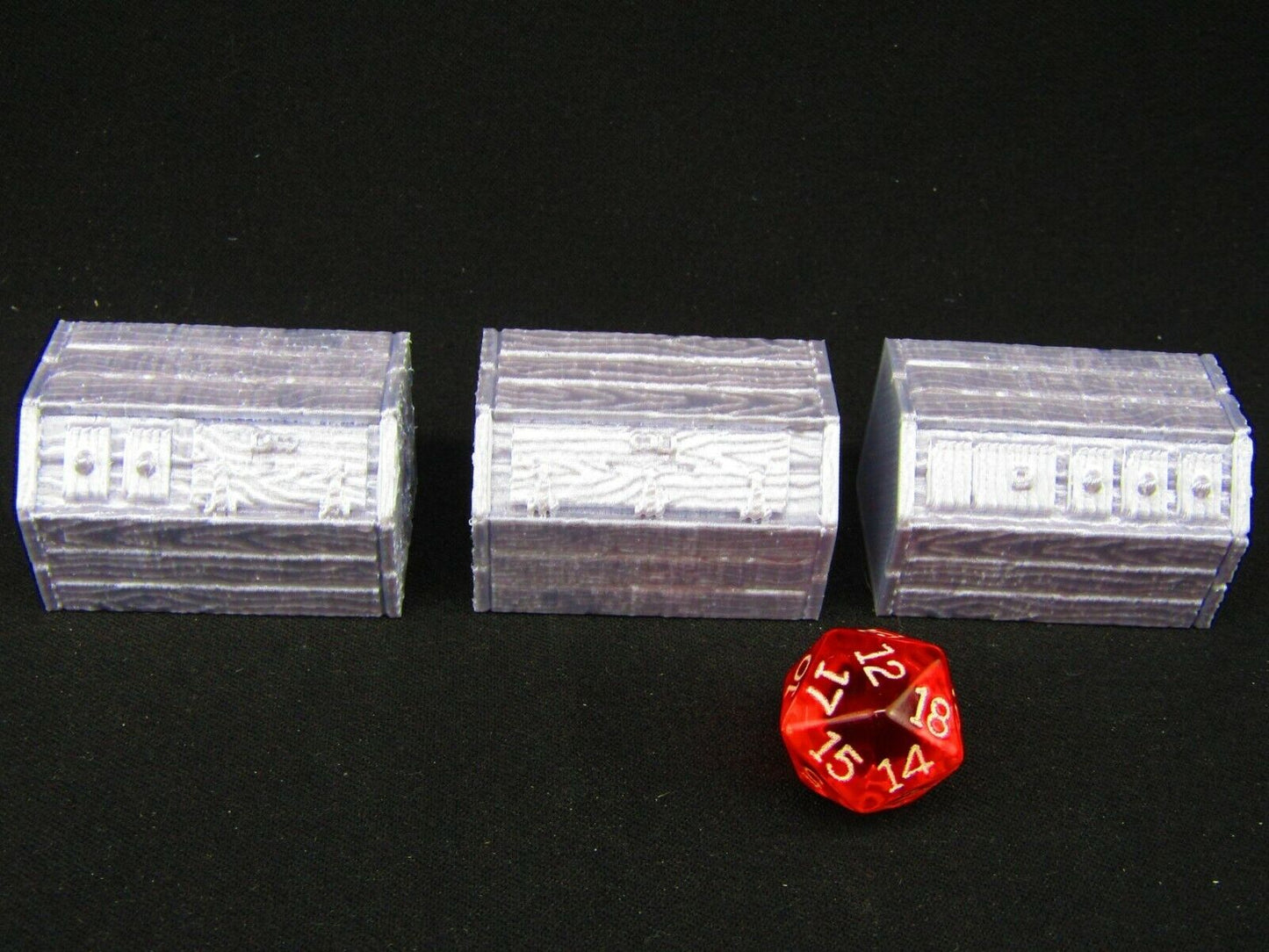 3pc Counters w/ Storage Scatter Terrain Scenery 3D Printed Mini Miniature Model