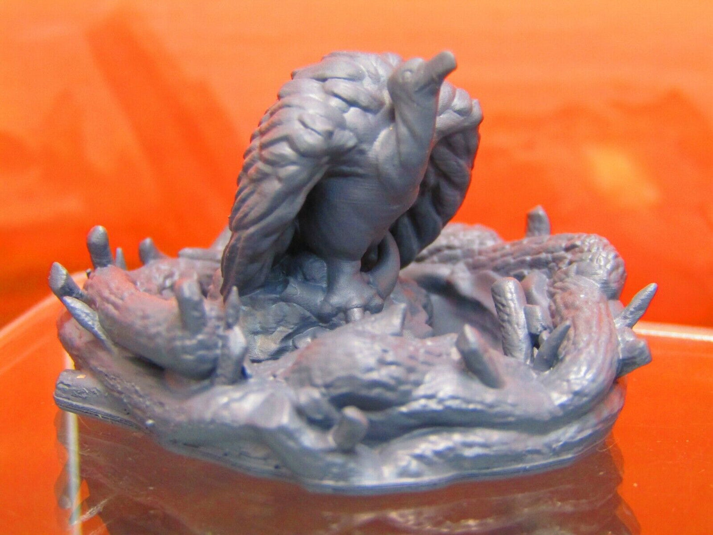 Buzzard Bird of Prey and Nest Mini Miniature Scatter Terrain Scenery 3D Printed