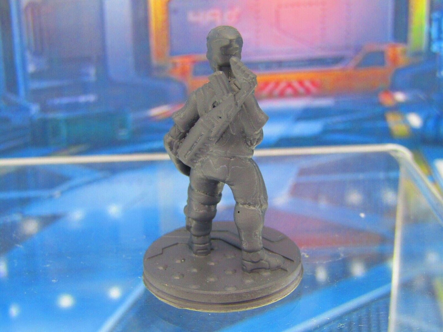 Sniper Bounty Hunter Assassin Robot Mini Miniature Figure 3D Printed Model 28/32