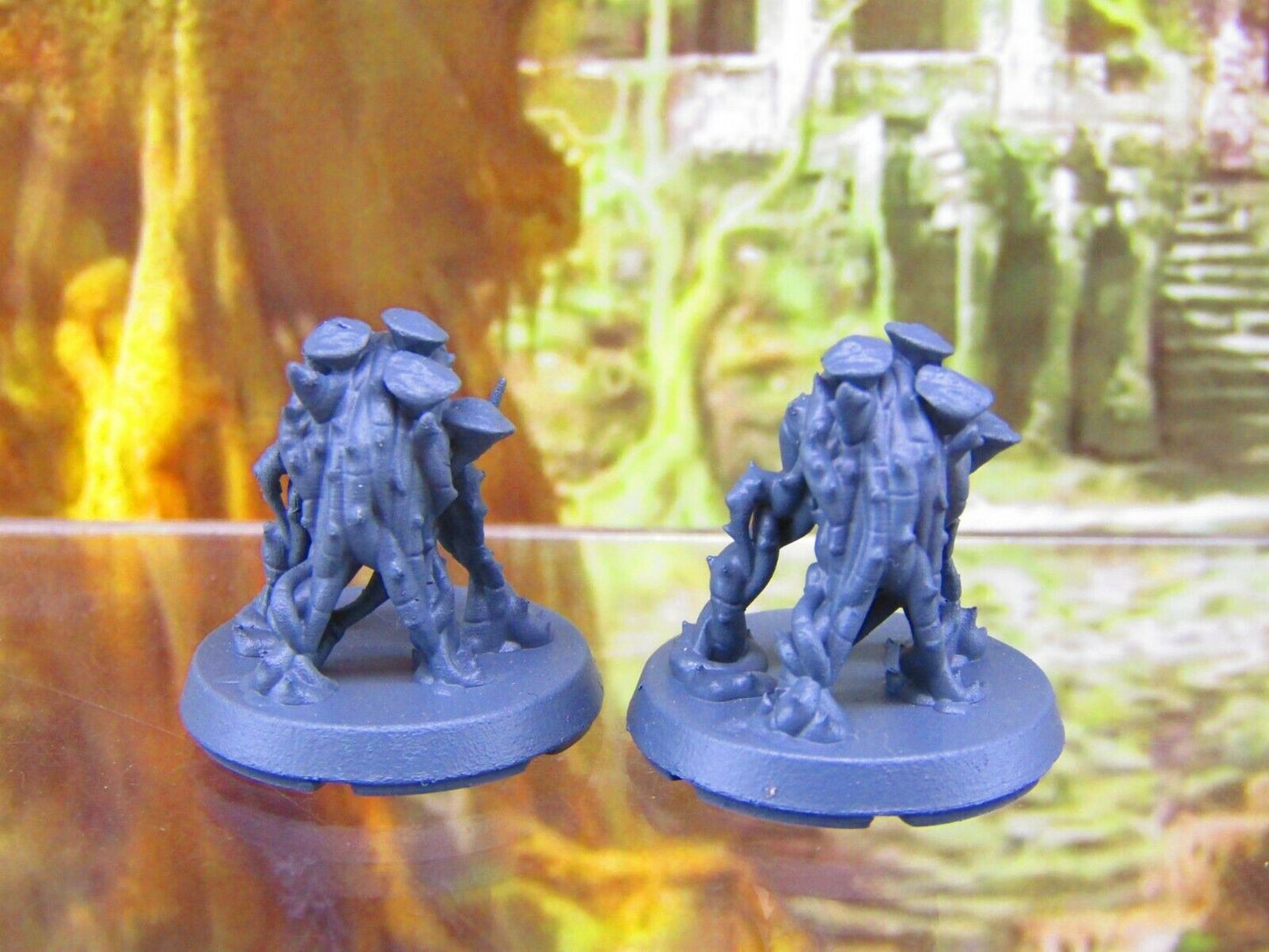 Vine Blight Sporeling Pair Mini Miniatures 3D Printed Resin Model Figure 28/32mm