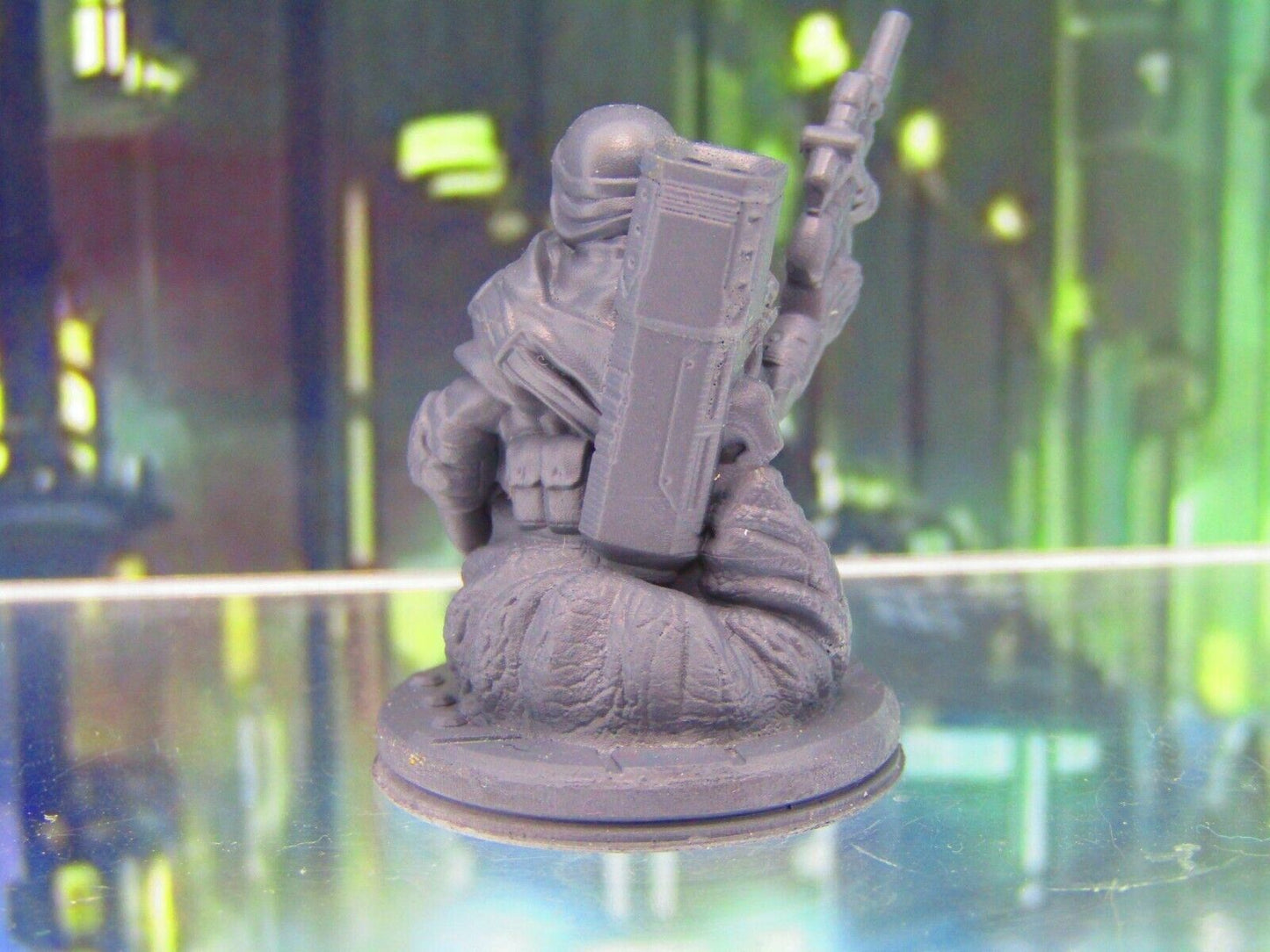 Slug Alien Bounty Hunter Assassin Mini Miniature Figure 3D Printed Model Sci Fi