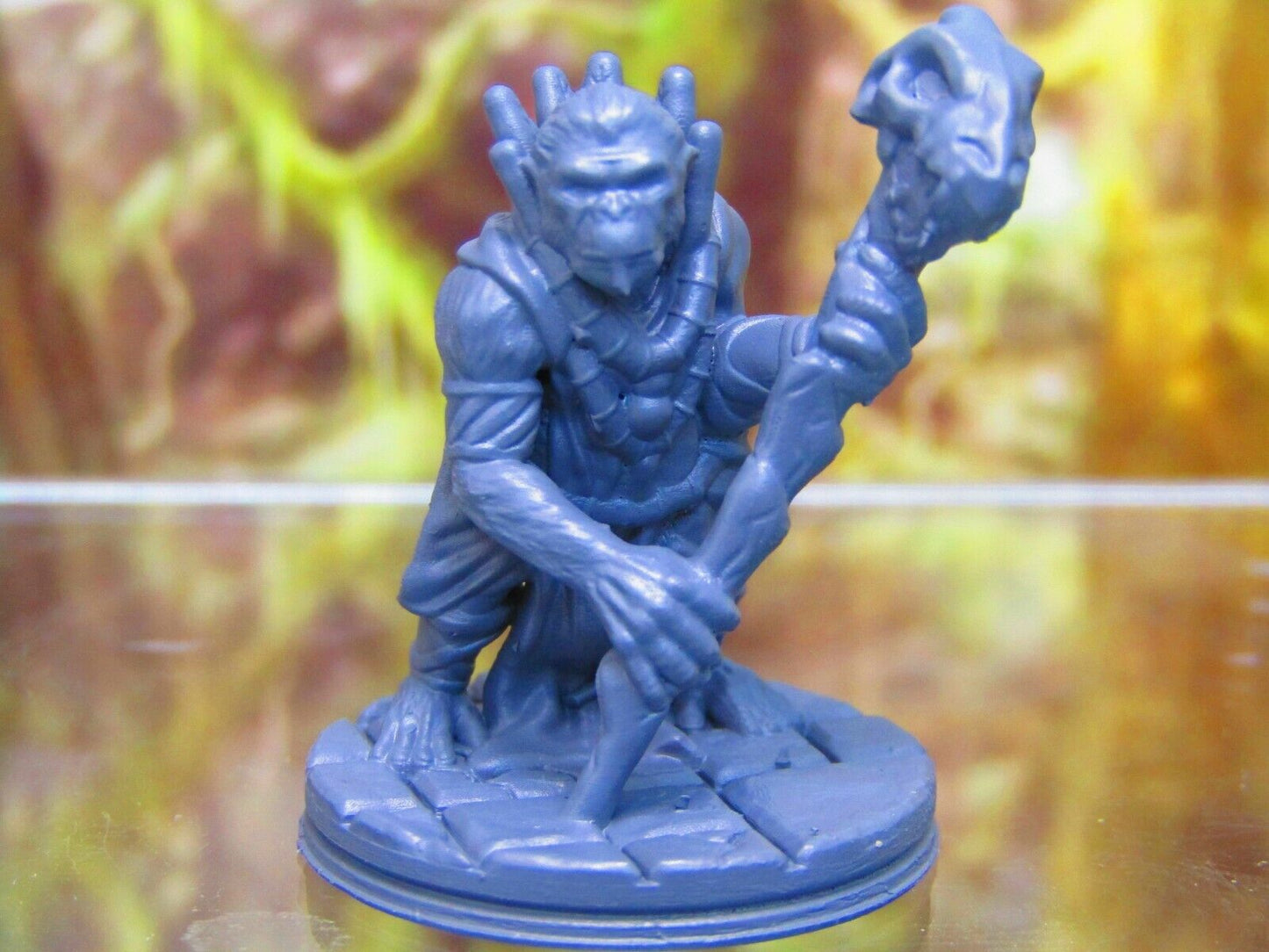 Ape Chimpanzee Shaman Priest Cleric Holyman Miniature Figure 3D Printed Model
