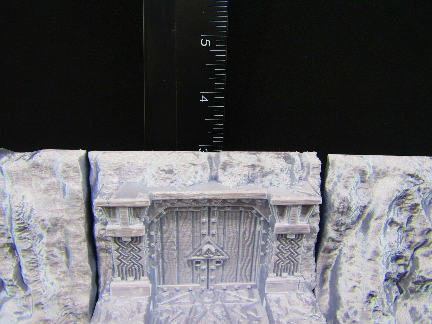 5pc Dwarven Underground City Modular Cliff Scatter Terrain Scenery 3D Printed