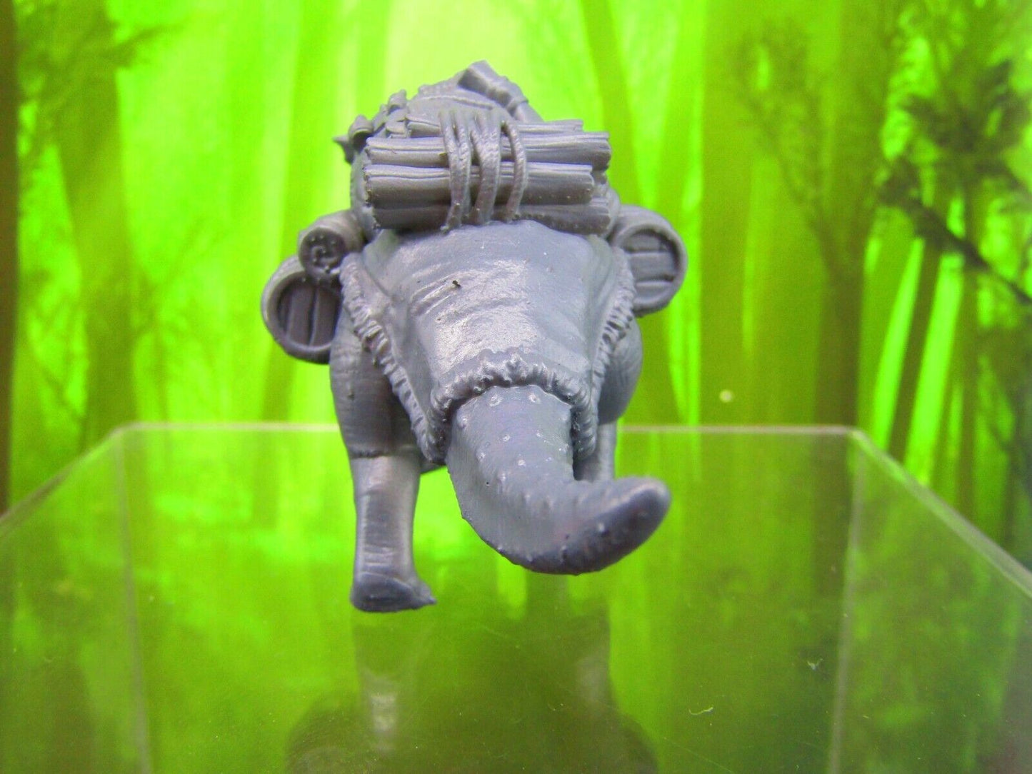 Pack Mule Dinosaur Chasmosaurus Mini Miniature Figure 3D Printed Model 28/32mm