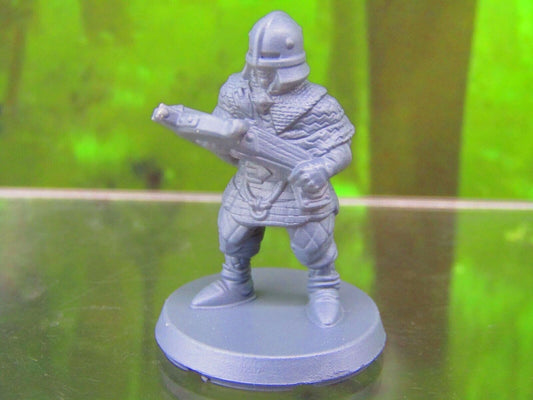 Town Guard Archer Bowman Mini Miniatures 3D Printed Resin Model Figure 28/32mm