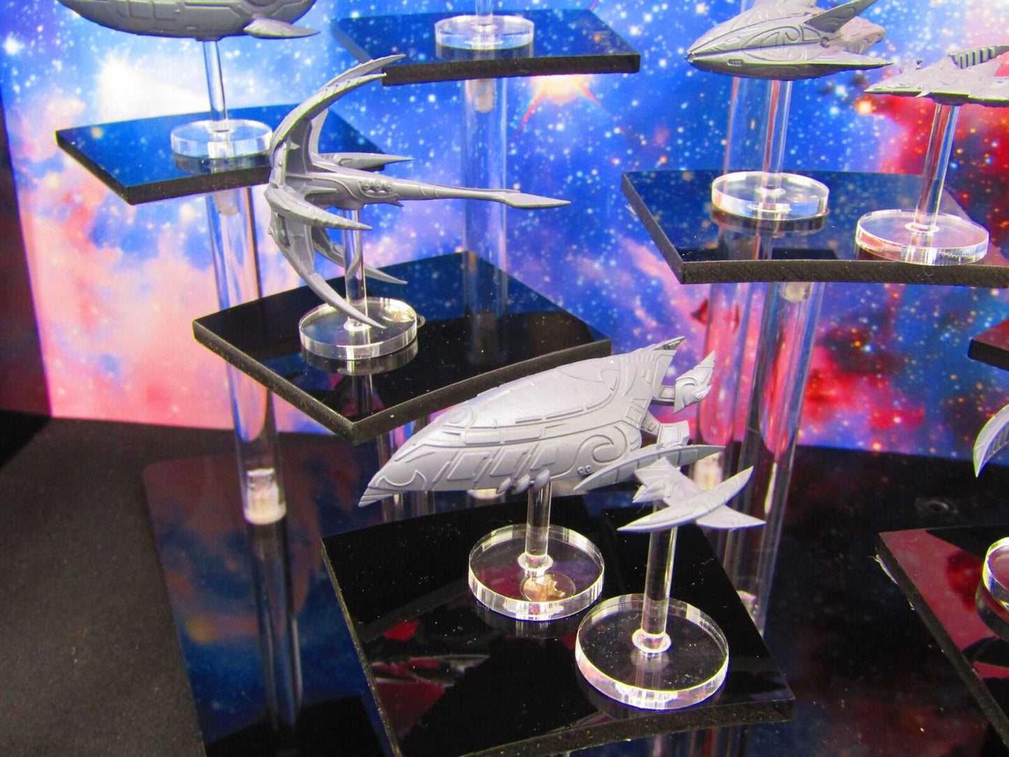 13pc Kshellik Full Set W/ Flight Stands & Rods Astra Nebula Billion Suns