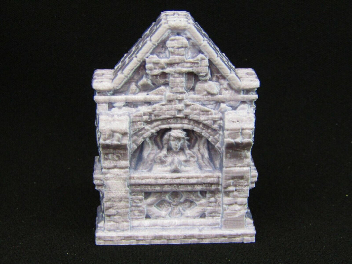 Roadside Holy Shrine A Scatter Terrain Scenery 3D Printed Mini Miniature Model