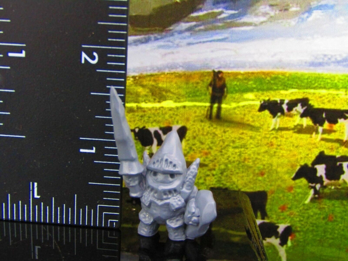 Clod Stalag Knight Earth Elemental Dirt Folk Mini Miniature Model Character