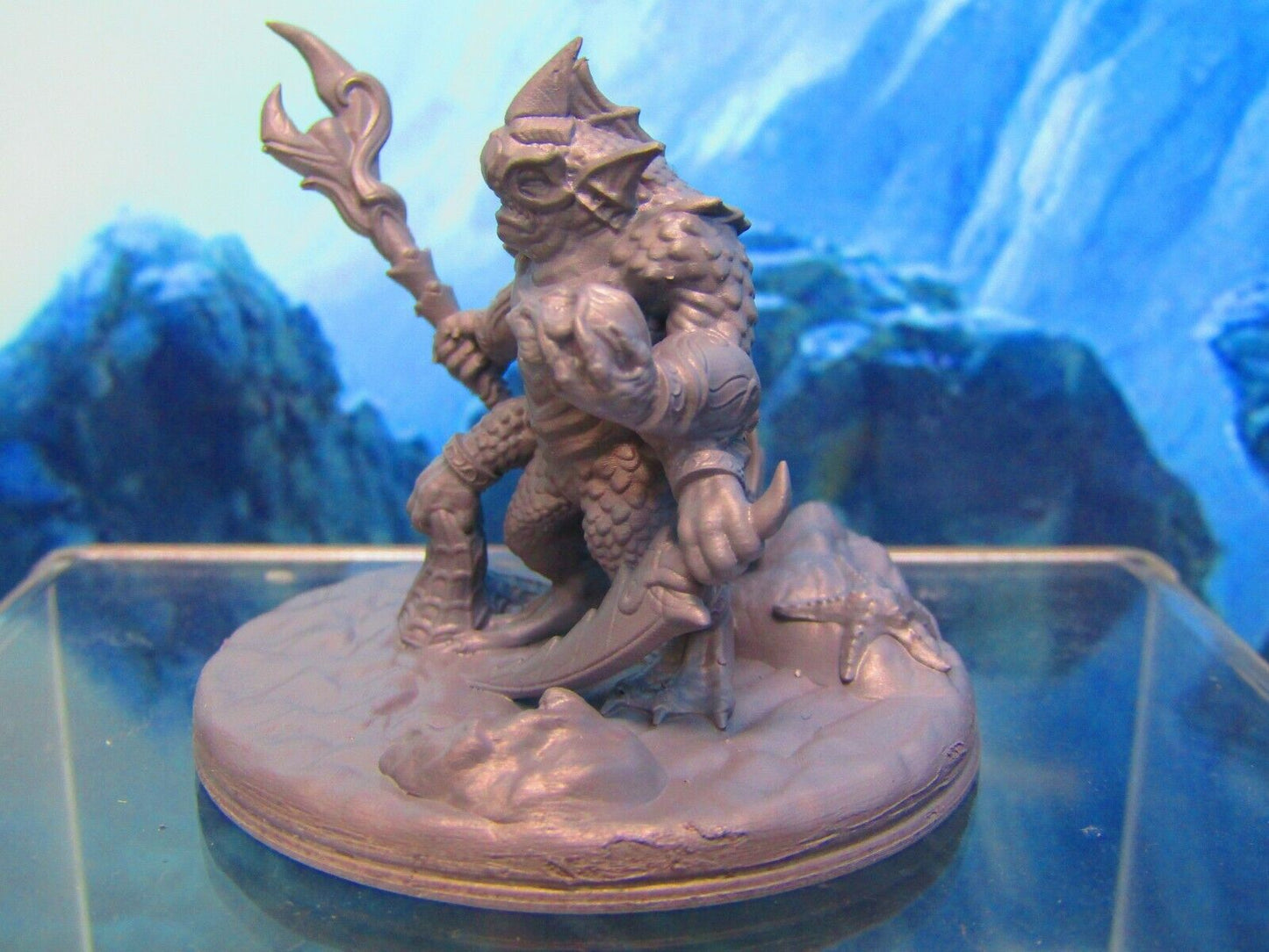 Sea Devil Warrior Fighter Soldier Leader Mini Miniature Figure 3D Printed Model