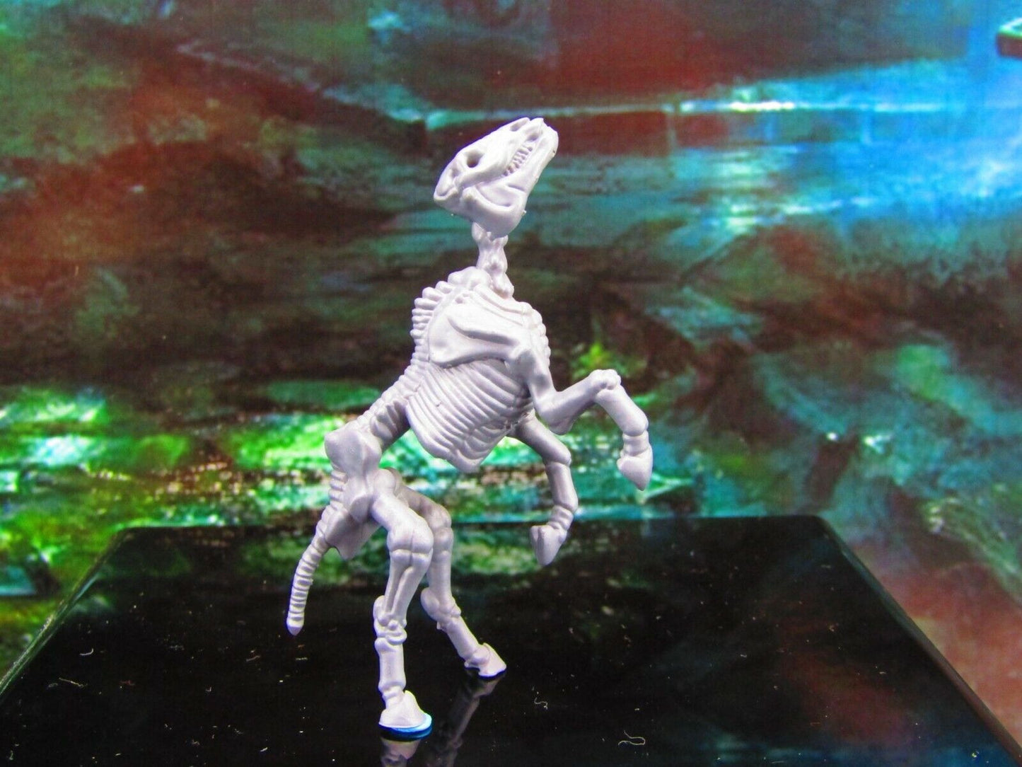 Undead Skeletal Skeleton Horse Pose C Mini Miniature Model Character Figure