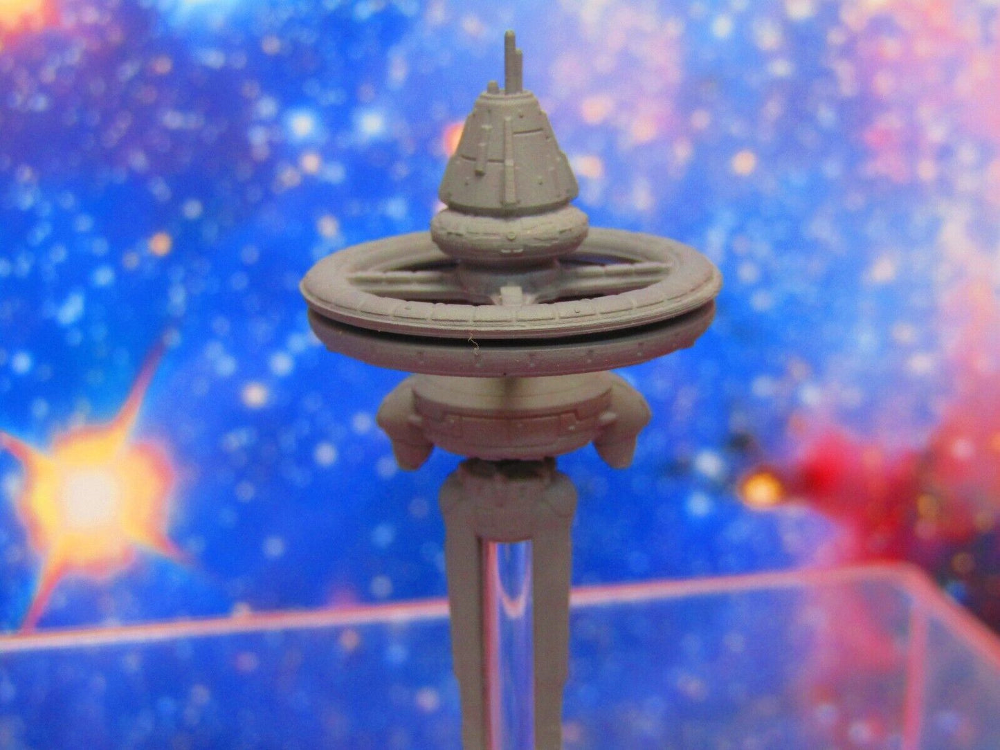 The Sylwarin Military Space Command Station Starfinder Fleet Scale Starship Mini
