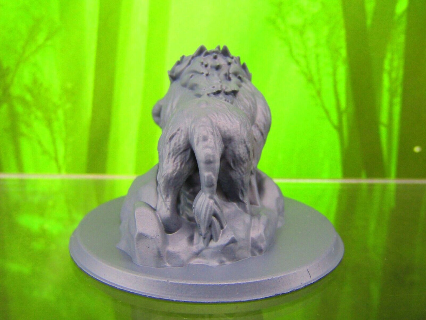 Dire Boar / Warthog Mini Miniatures 3D Printed Resin Model Figure 28/32mm Scale