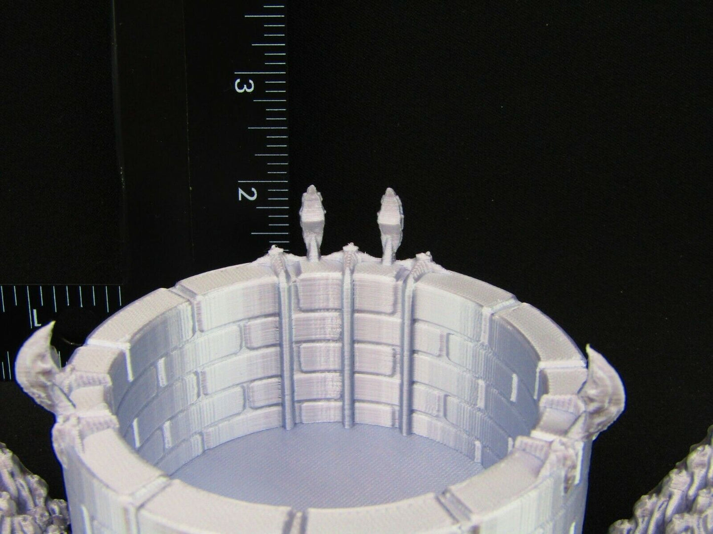 Sacrificial Pit Pool w/ Stairs Scatter Terrain Scenery 3D Printed Mini Miniature