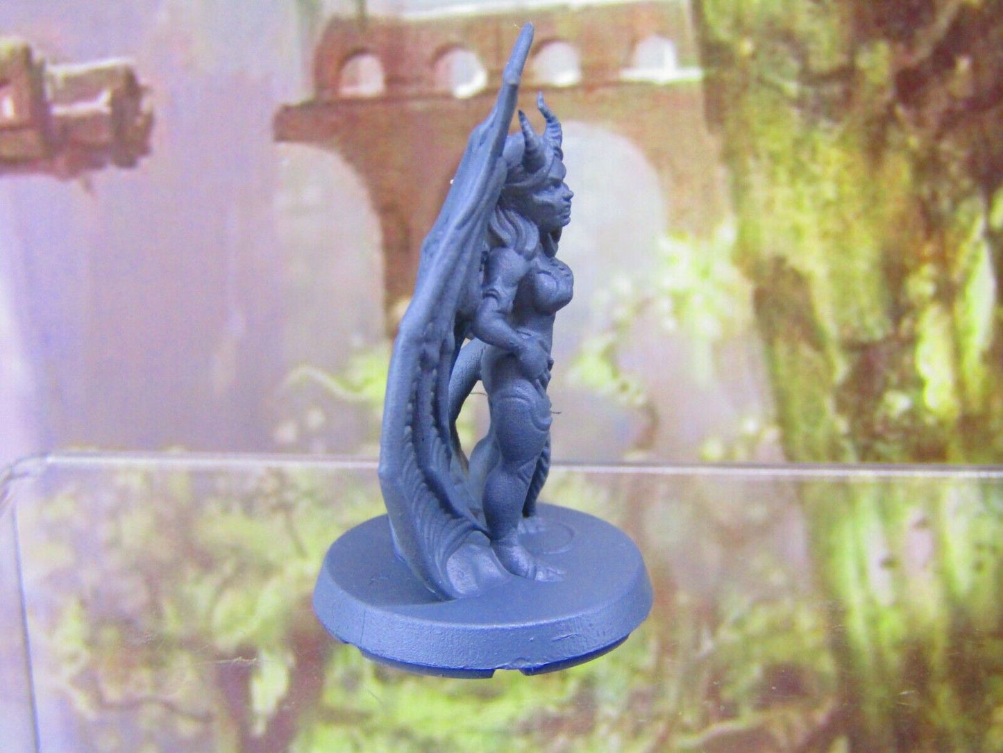 Succubus Demon Mini Miniatures 3D Printed Resin Model Figure 28/32mm Scale RPG