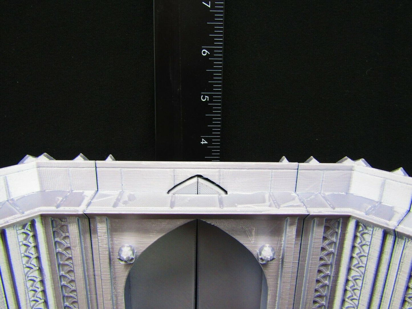 Small Fortress Walls Set Scatter Terrain Scenery 3D Printed Mini Miniature Model