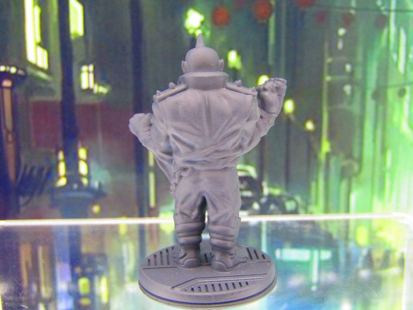 Alien Space Gang Bully Street Thug Mini Miniature Figure 3D Printed Model Sci Fi