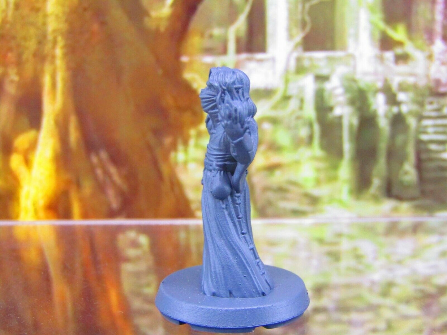 Elf Wizard Warlock Sorcerer Mage Player Character Mini Miniature 3D Print