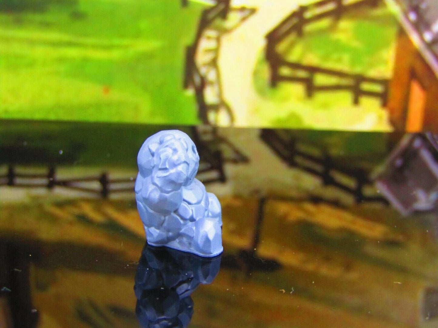 Stunned Sitting Clod Earth Elemental Dirt Folk Mini Miniature Model Character
