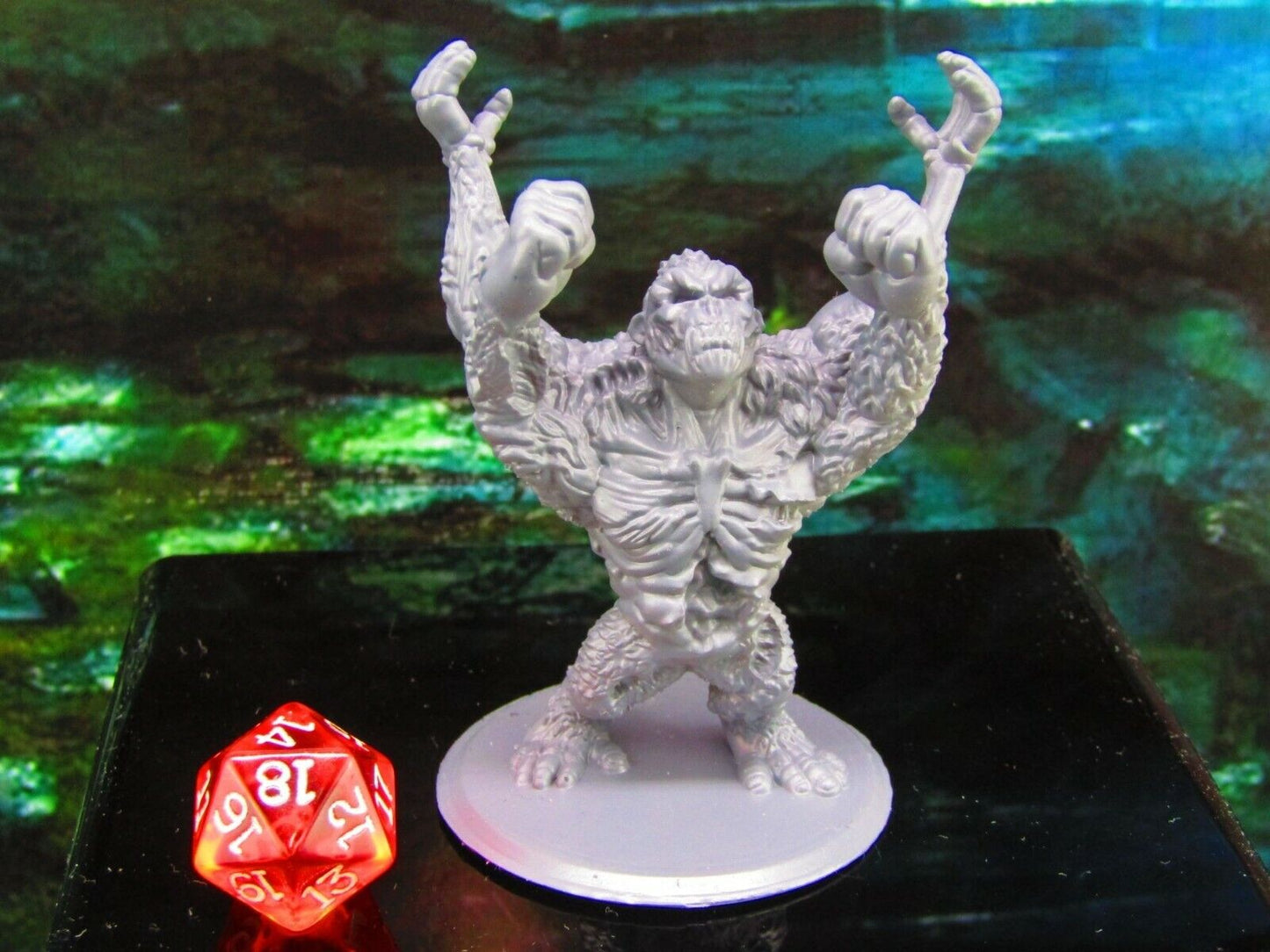 Undead Zombie Mutant Gorilla A Mini Miniature Model Character Figure