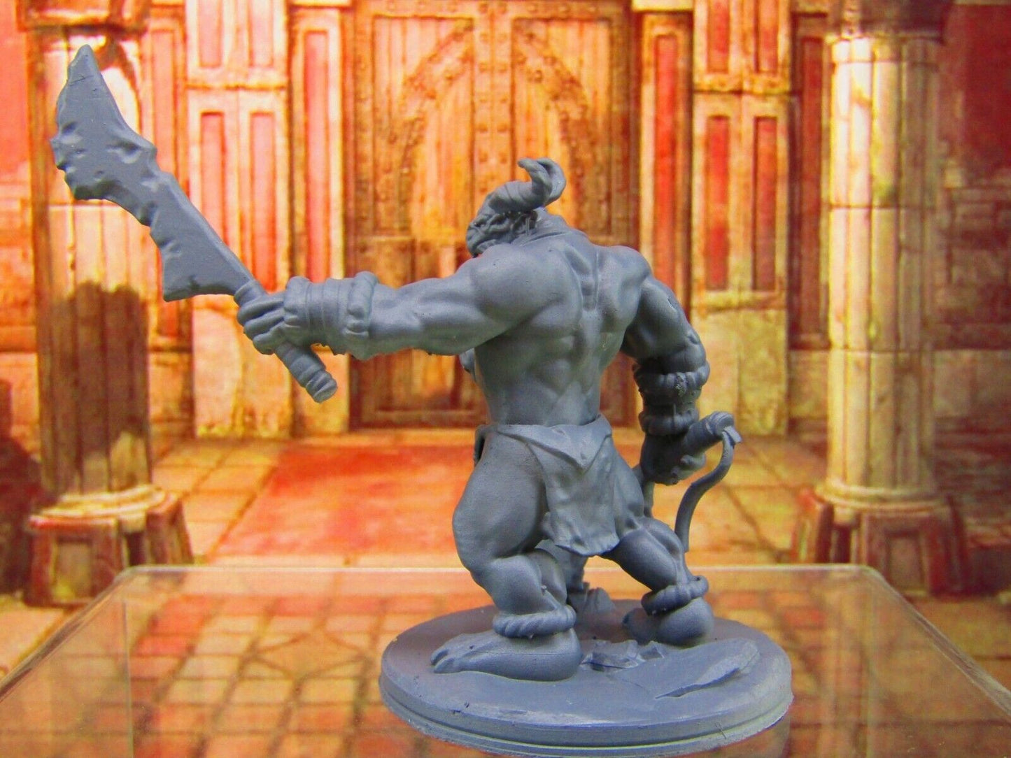 Orc Demon Hybrid Mini Miniature Figure 3D Printed Model 28/32mm Scale RPG