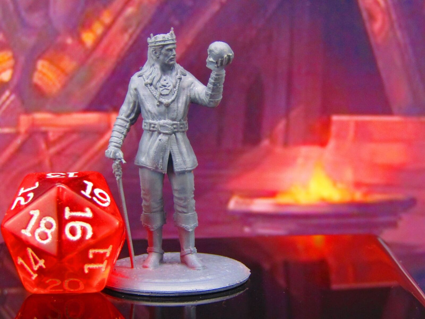 Shady Noble King Royalty Mini Miniature Model Character Figure 28mm/32mm Scale