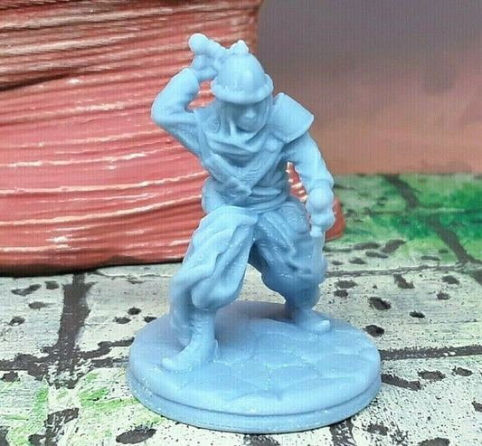 Sword Marauder Desert Thief Mini Miniatures Figure Tabletop D&D 3D Printed Resin