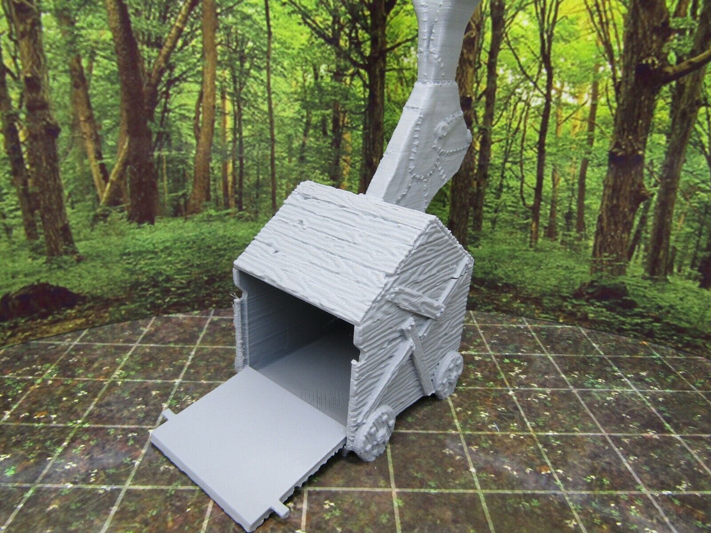 Trojan Siege Rabbit Miniature Mini Scenery Terrain 3D Printed Model D&D Piece