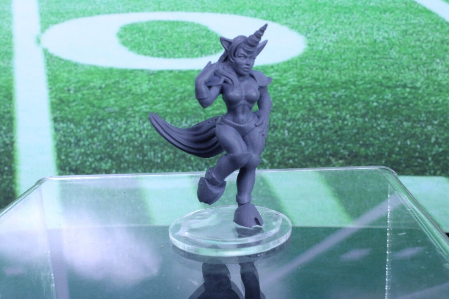 Unicorn Warrior Mascot Mini Player RPG Tabletop Blood Fantasy Football Bowl Team