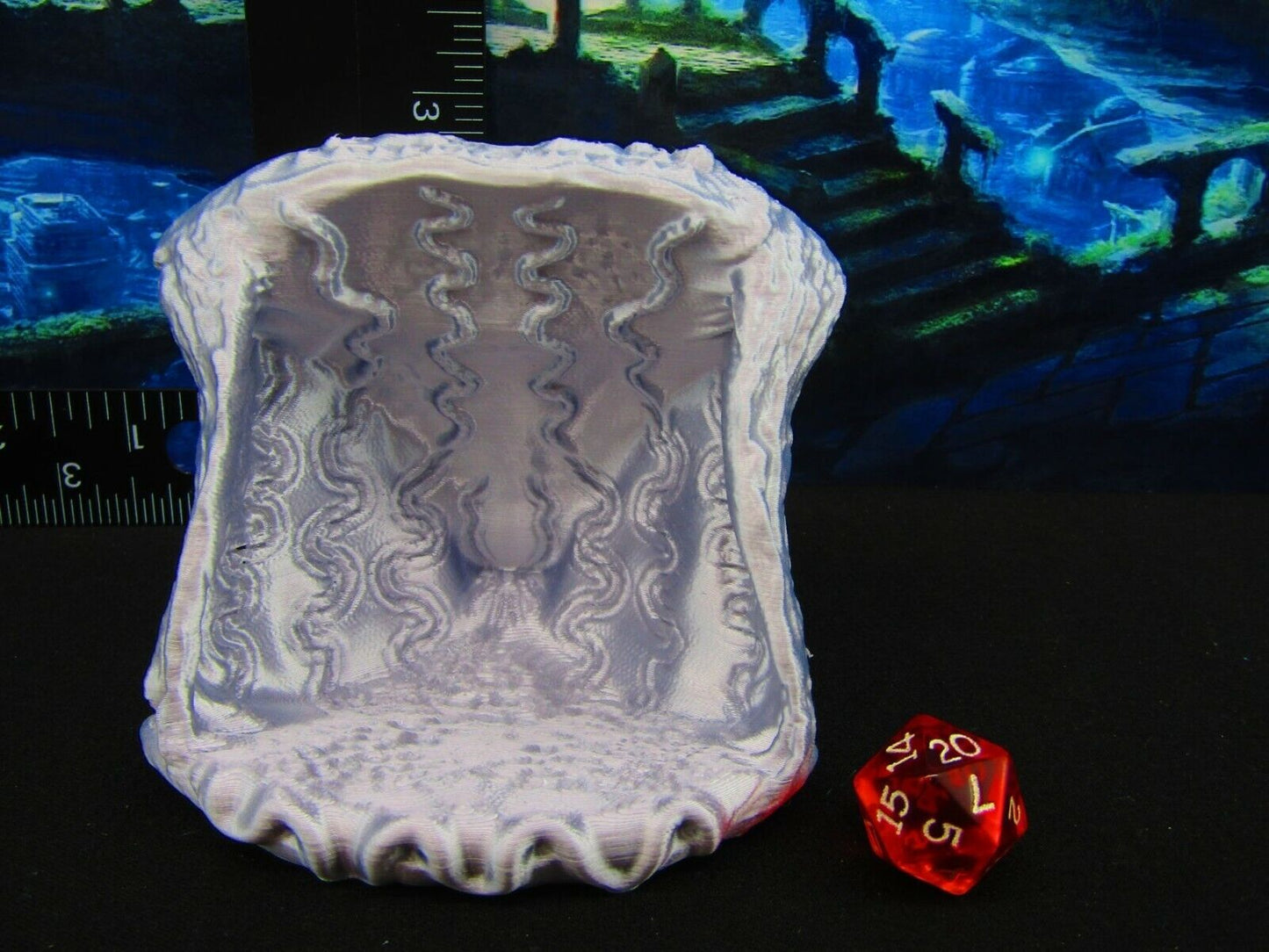 Mermaid Nest Clam Shell Scatter Terrain Scenery 3D Printed Mini Miniature Model