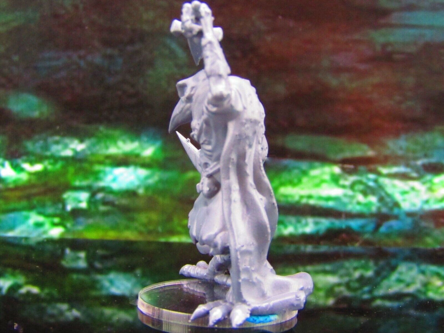 Corvian Skeletal Raven Crow Birdman Daggers B Mini Miniature Model Character