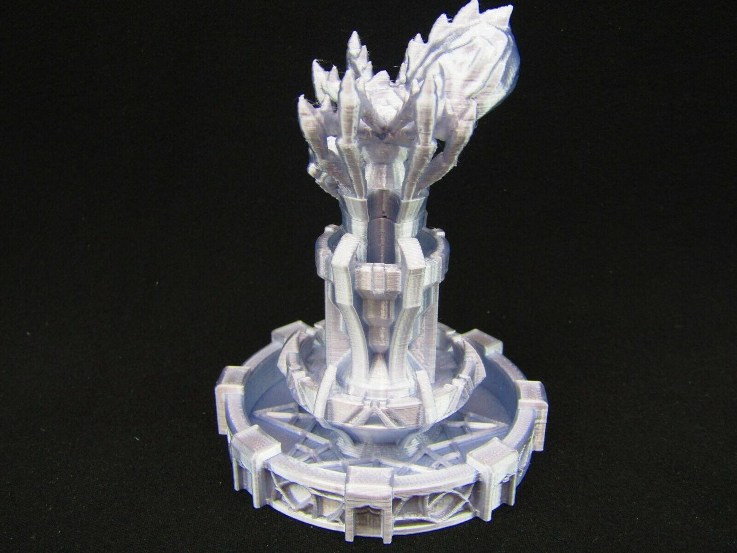 Spider Fountain Scatter Terrain Scenery 3D Printed Mini Miniature Model 28/32mm