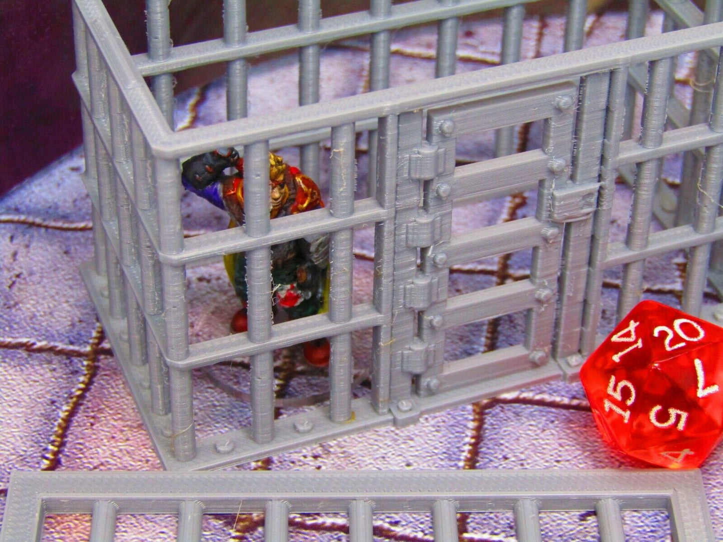 11pc Torture Chamber Occult Sacrificial Prison Scenery Scatter Terrain Props 3D