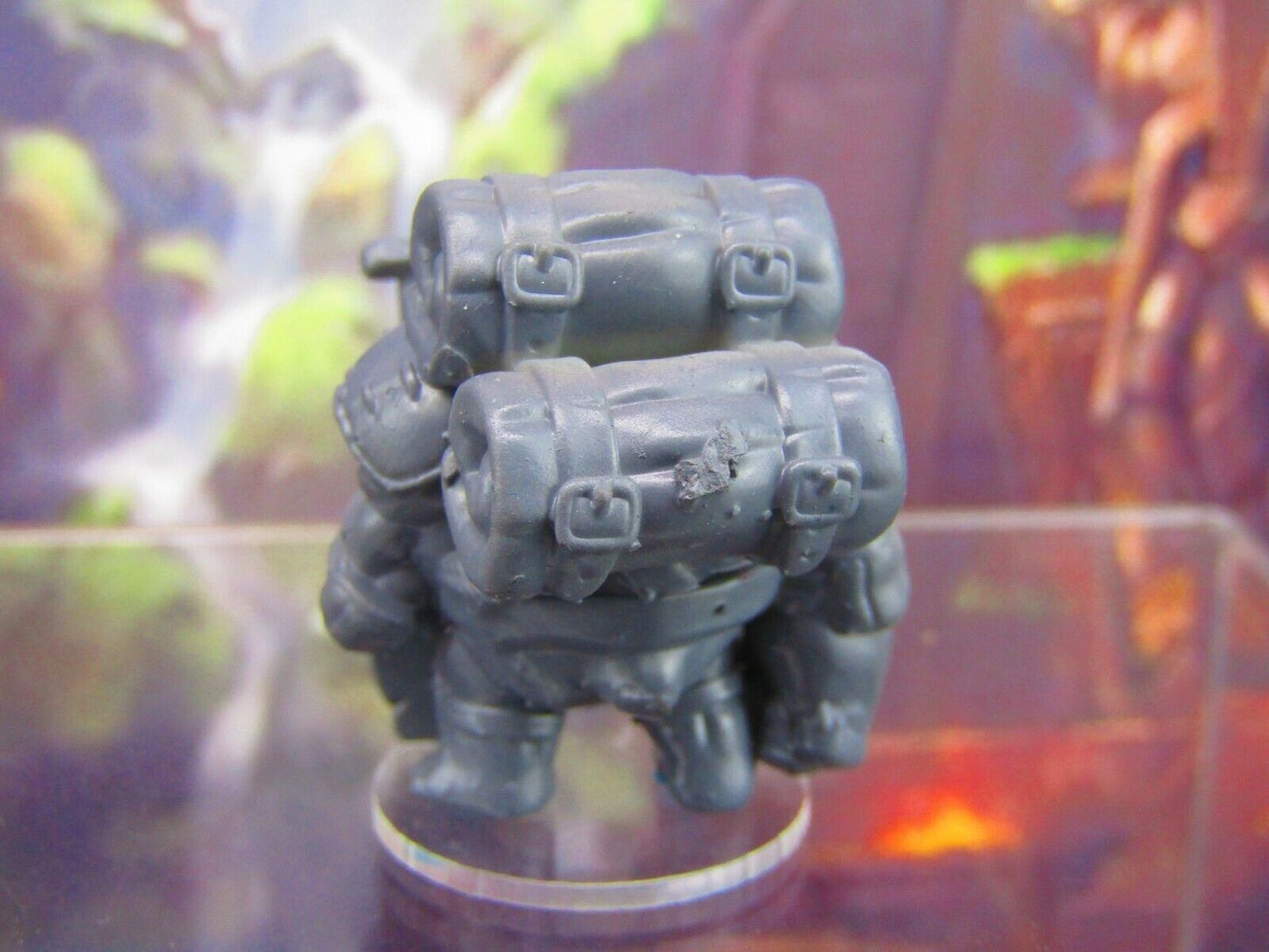 Tortle Miner w/ Shovel Turtle Man Race Mini Miniature Figure 3D Printed Model