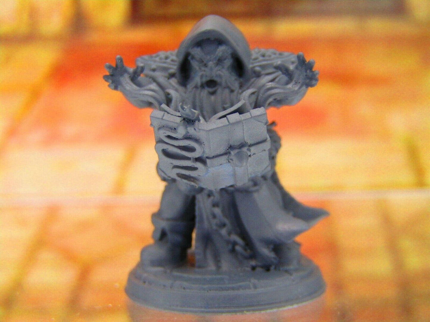 Kamli the Summoner Wizard Sorcerer Dark Magician Dwarf Mini Miniature 3D Print