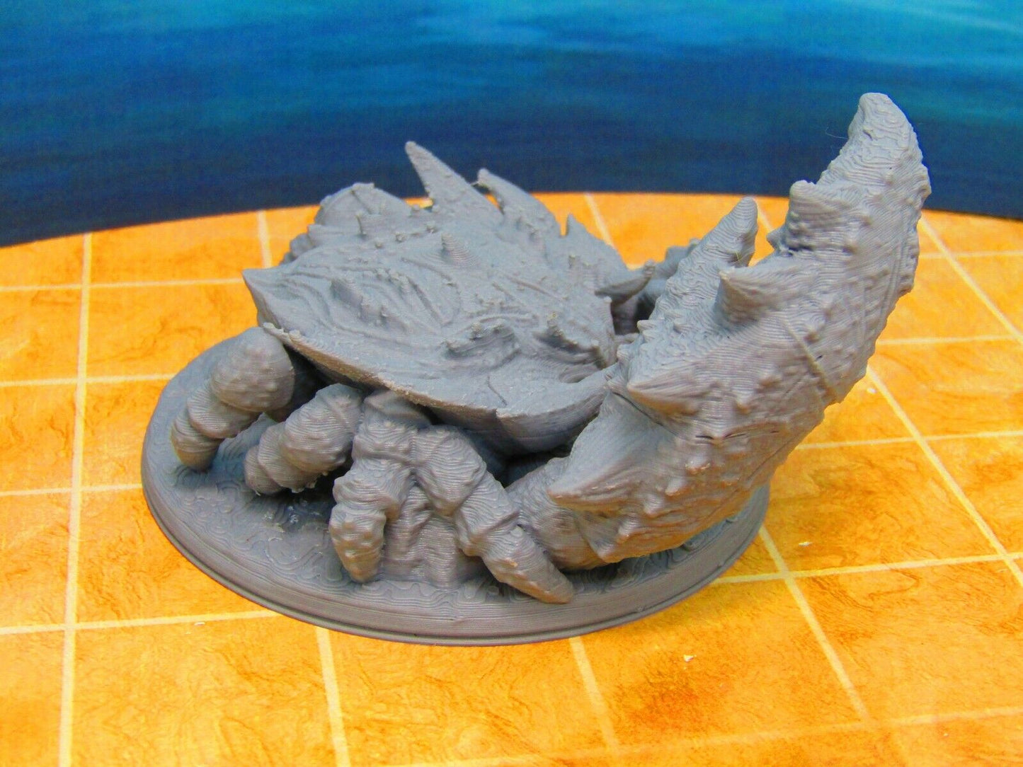 Large Dire Beach Crab Monster Mini Miniature Figure D Printed Model 28/32mm