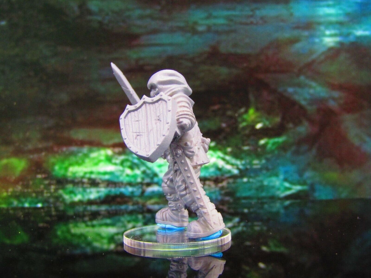 Undead Skeleton Rogue Soldier Mercenary B Mini Miniature Model Character Figure