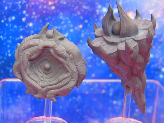 Oq'Uiar "The Many" Bioship Style Warp / Wormholes Pair Starfinder Fleet