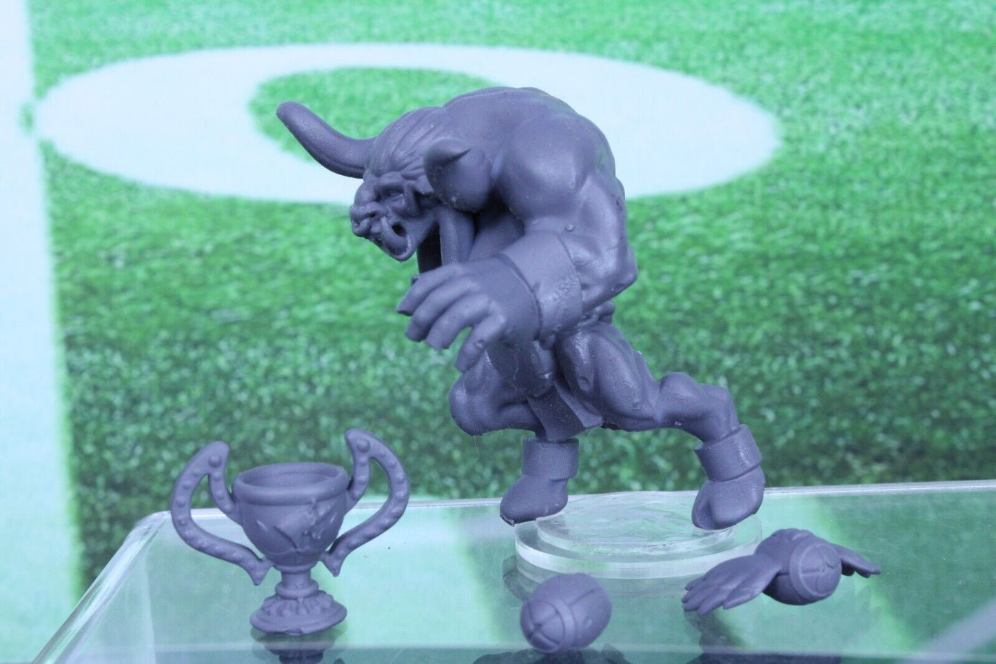 Minotaur Female Coach Mini Player RPG Tabletop Blood Fantasy Football Bowl Team