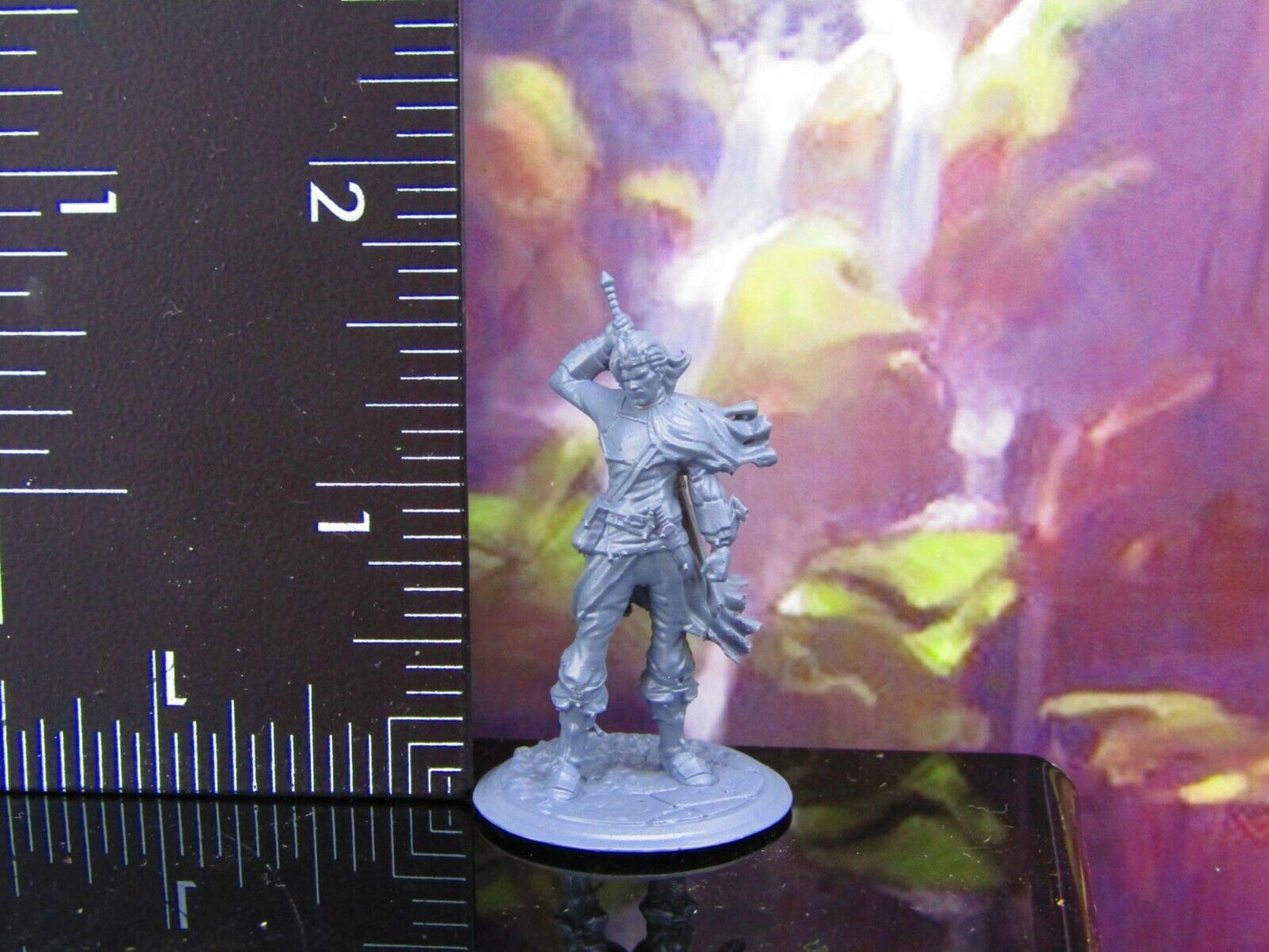 Elvish Ranger w/ Sword Mini Miniature Model Character Figure 28mm/32mm Scale RPG