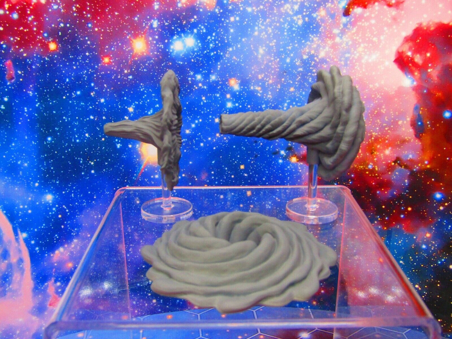 Wormhole Blackhole Portals Lot 3 Piece Space Set Starfinder Fleet Scale Starship