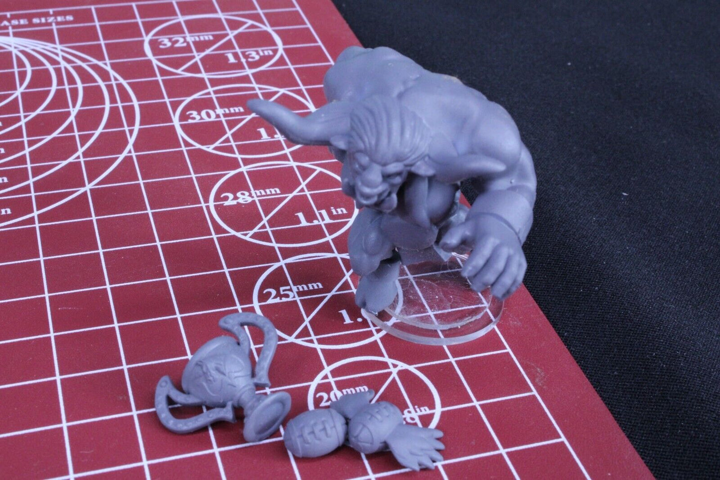 Minotaur Female Coach Mini Player RPG Tabletop Blood Fantasy Football Bowl Team