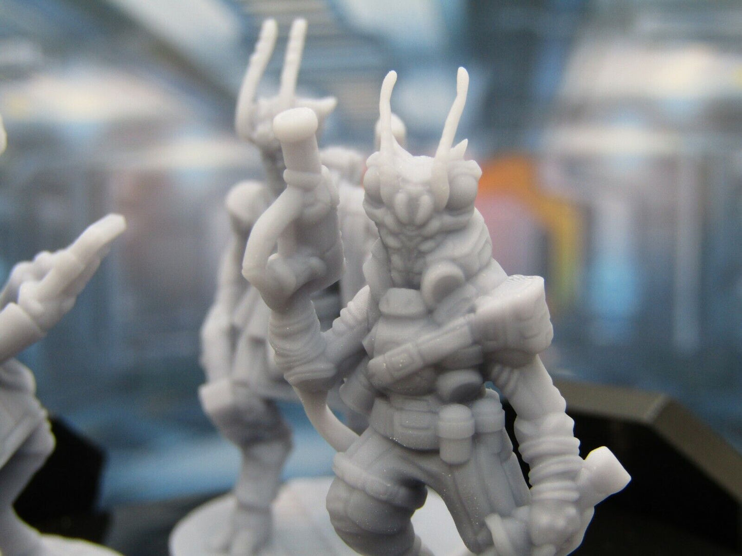 Alien Insectoids Lot of 3 Mini Miniature Scatter Terrain Scenery 3D Printed