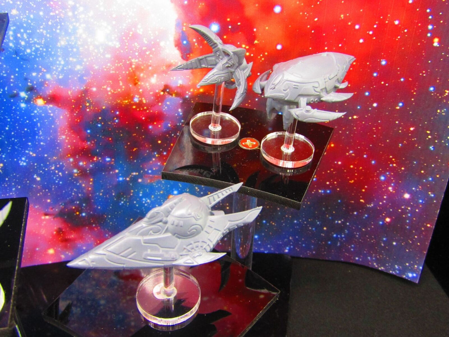 13pc Kshellik Full Set W/ Flight Stands & Rods Astra Nebula Billion Suns