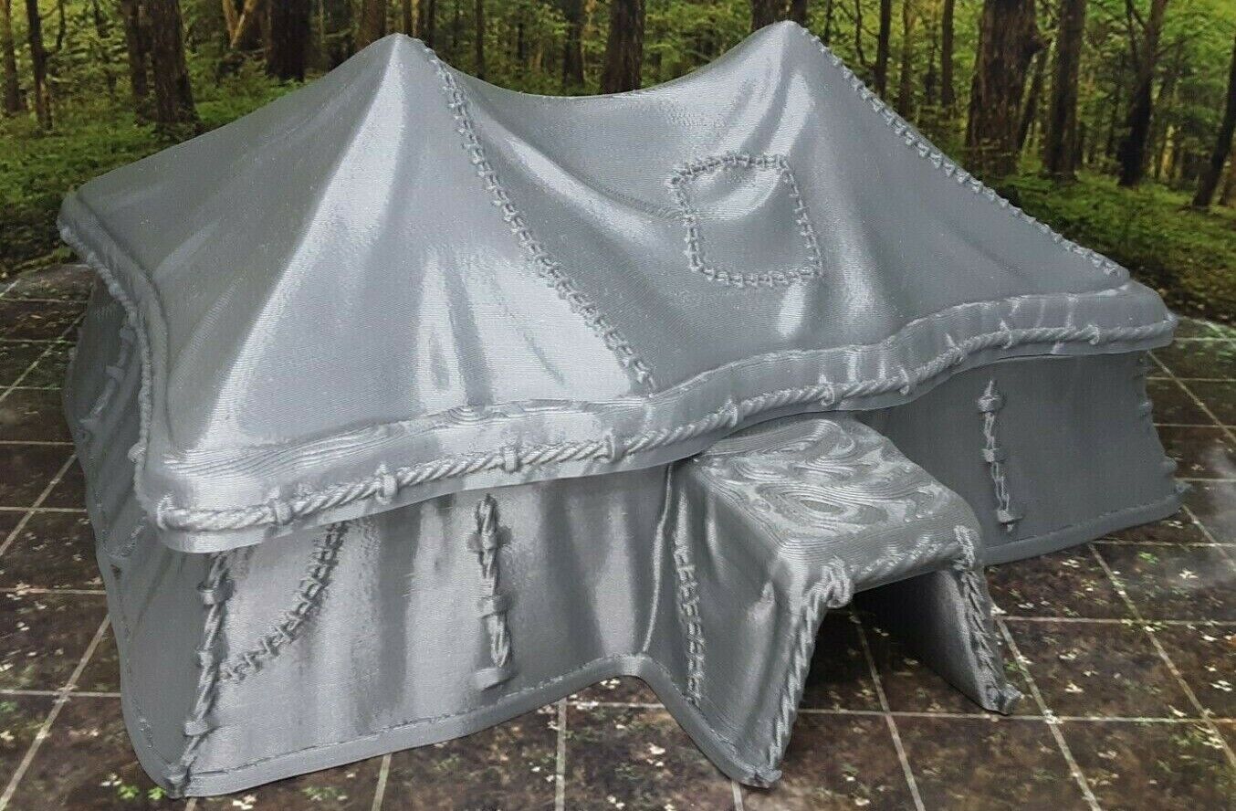 Large Circus Style Tent Scatter Terrain Tabletop Scenery Gaming Mini Miniature